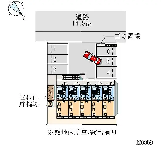 ★手数料０円★横須賀市長坂４丁目 月極駐車場